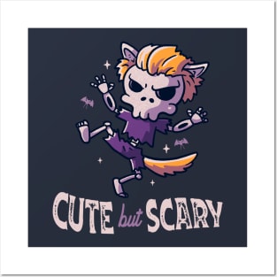 Cute But Scary Funny Cute Spooky Posters and Art